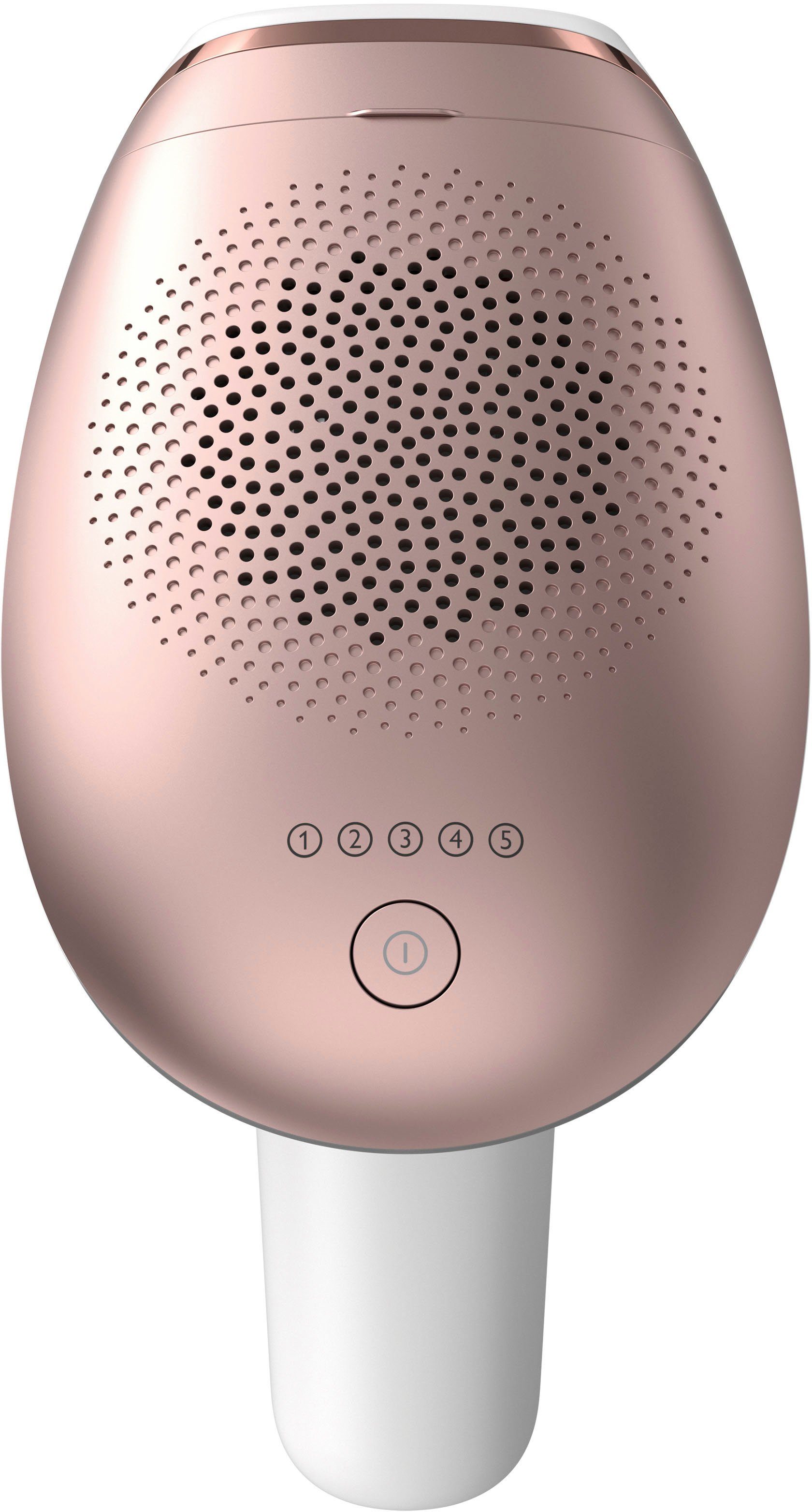 Philips IPL-Haarentferner Lumea S7000 BRI921/00, 250000 Lichtimpulse, 2 Aufsätze (Körper und Gesicht), inkl. Präzisionstrimmer