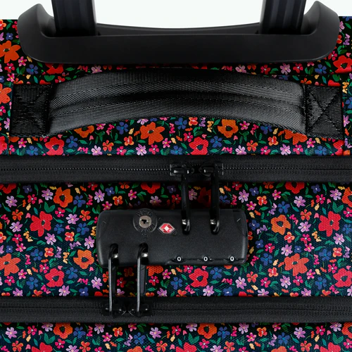 Maupiti red 2-wheel soft suitcase