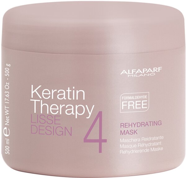Alfaparf Milano Keratin Therapy Lisse Design Rehydrating Mask Haarmaske