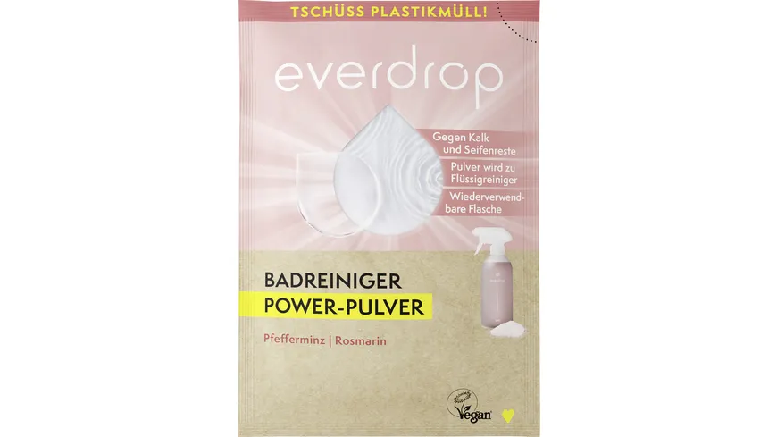 everdrop Badreiniger Power-Pulver Nachfüllsachet 30 g