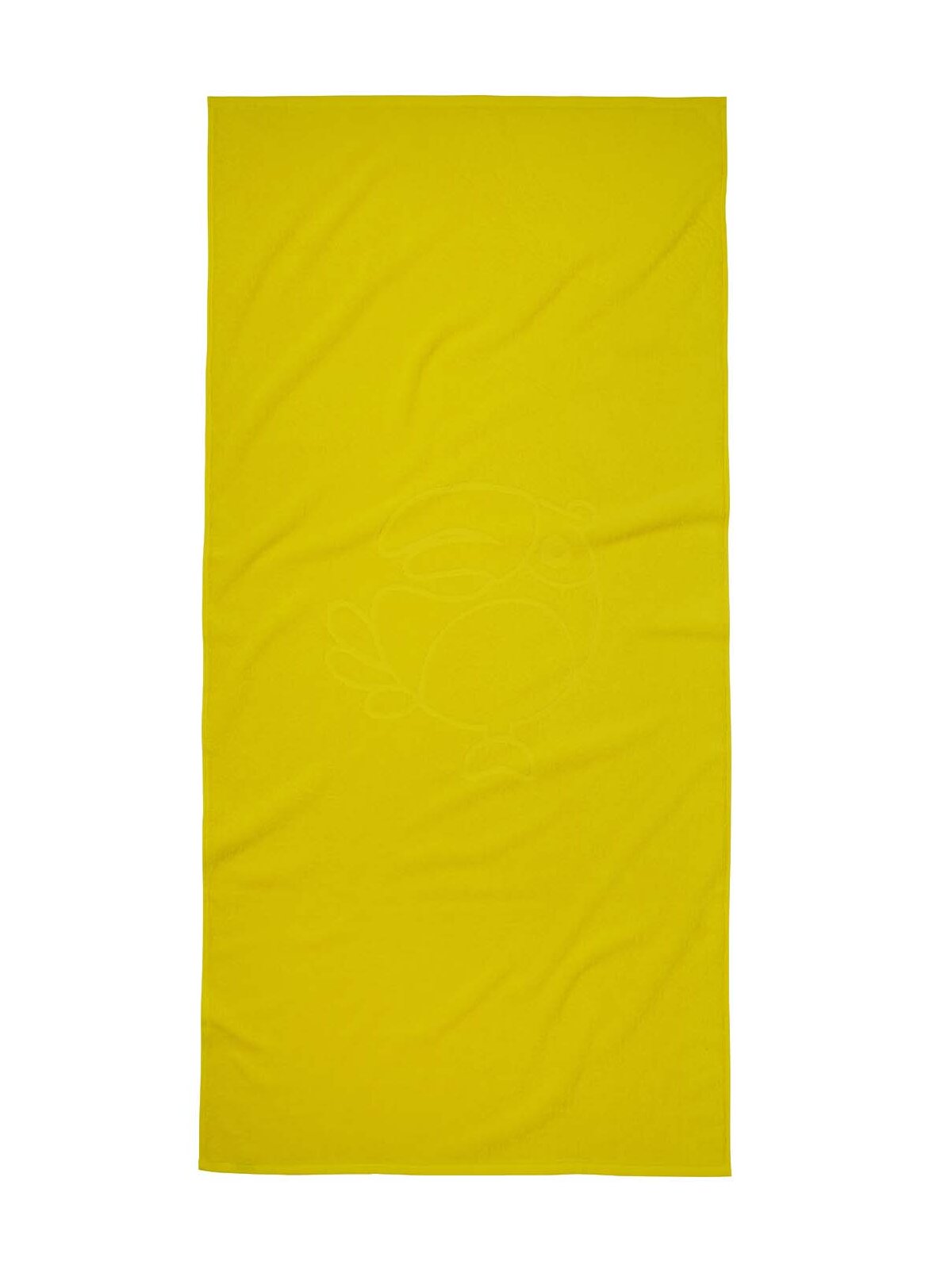 Jako-O Badetuch retro, 70x140cm, zitronengelb