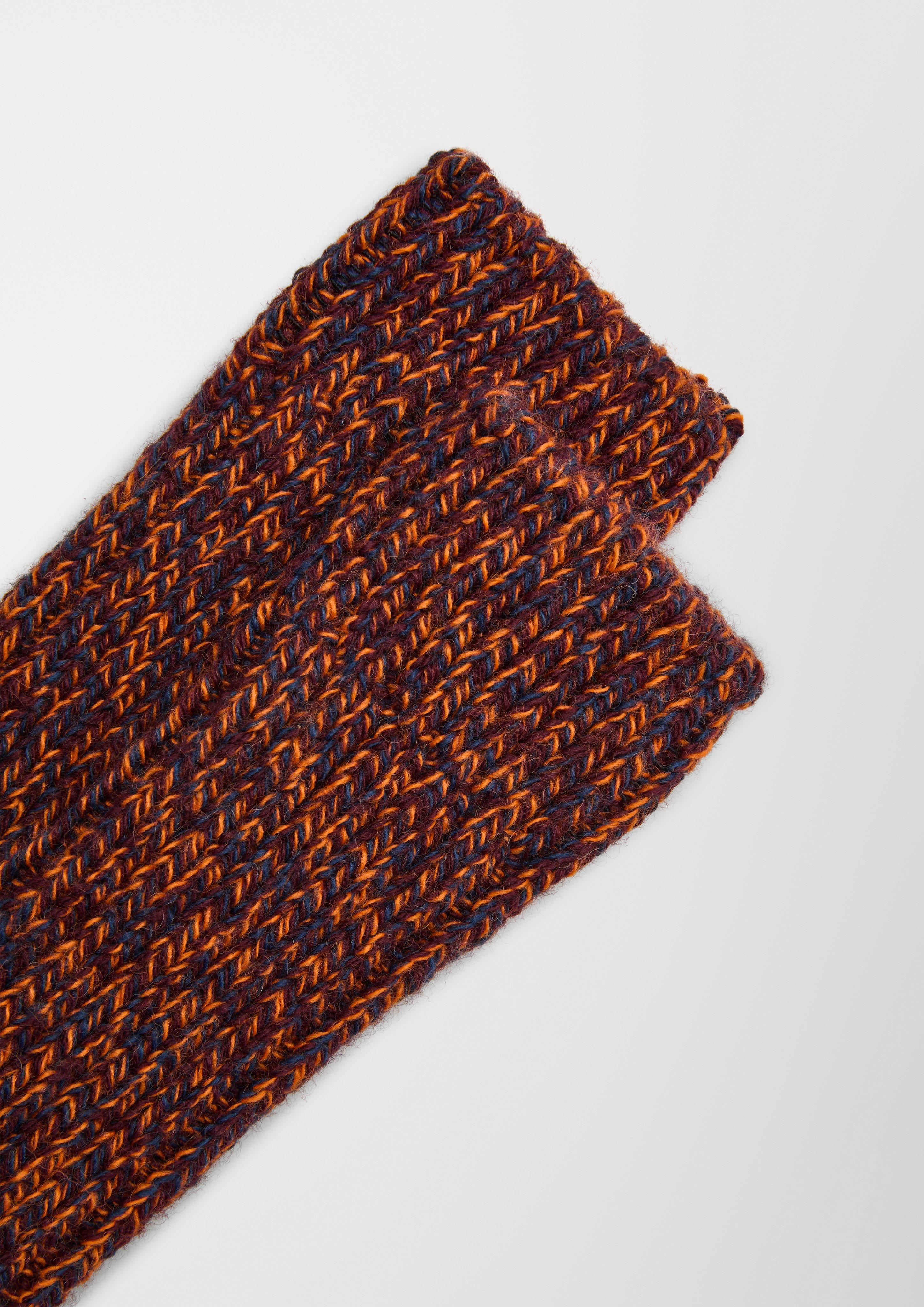Melierte Stricksocken  6006980-2300