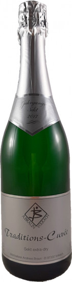 Jahrgangssekt Traditions-Cuvée extra-dry extra trocken - Weingut Andreas Braun