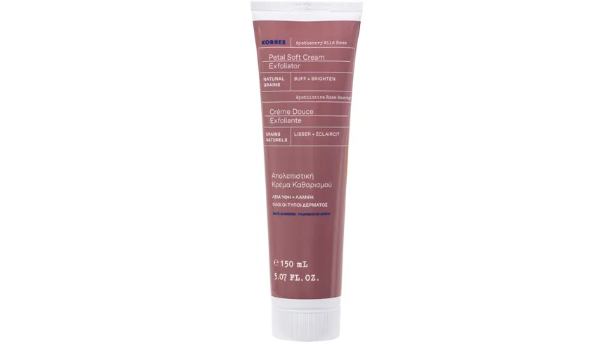 KORRES Apothecary Wild Rose Sanfte Peeling-Creme 150 ml