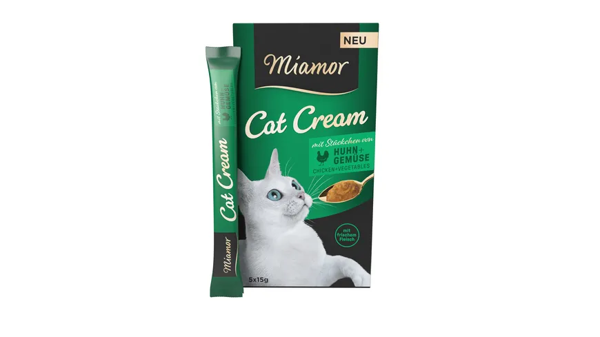 Miamor Cat Cream Katzensnack Huhn + Gemüse 75 g