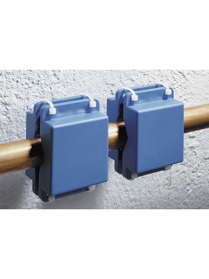 Wenko 2er-Set: Spezial-Rohr-Systeme in Blau - (B)5 x (H)7 x (T)4,3 cm günstig kaufen onesize