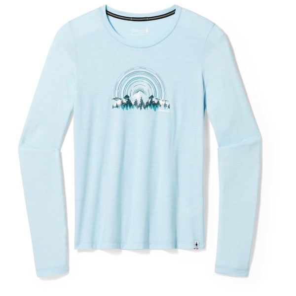Smartwool - Women's Never Summer Mountains Graphic LS Tee - Merinoshirt
