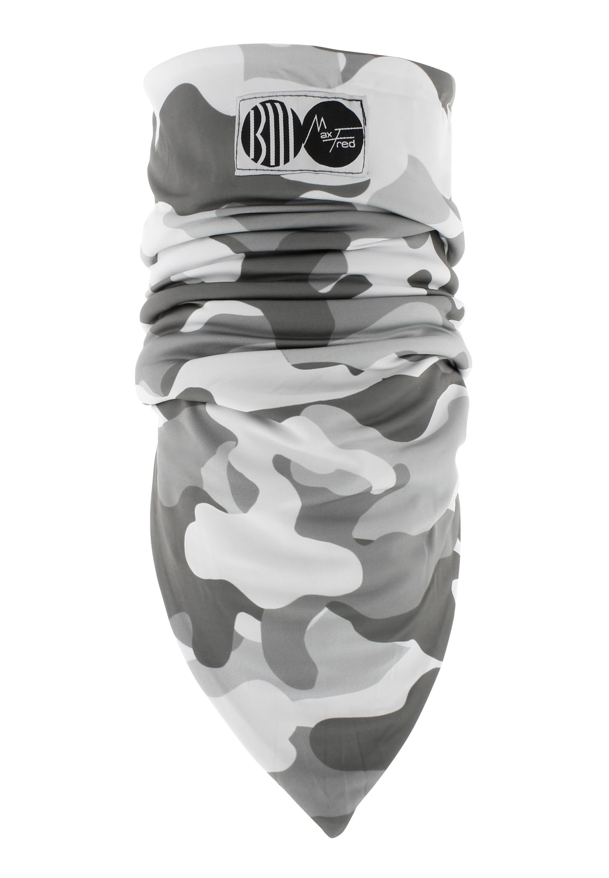 Maxfred Multifunktionstuch Bamboo camouflage Multifunktionstuch, Elastisch, Nachhaltig, geringe Geruchsaufnahme, Ultraweich
