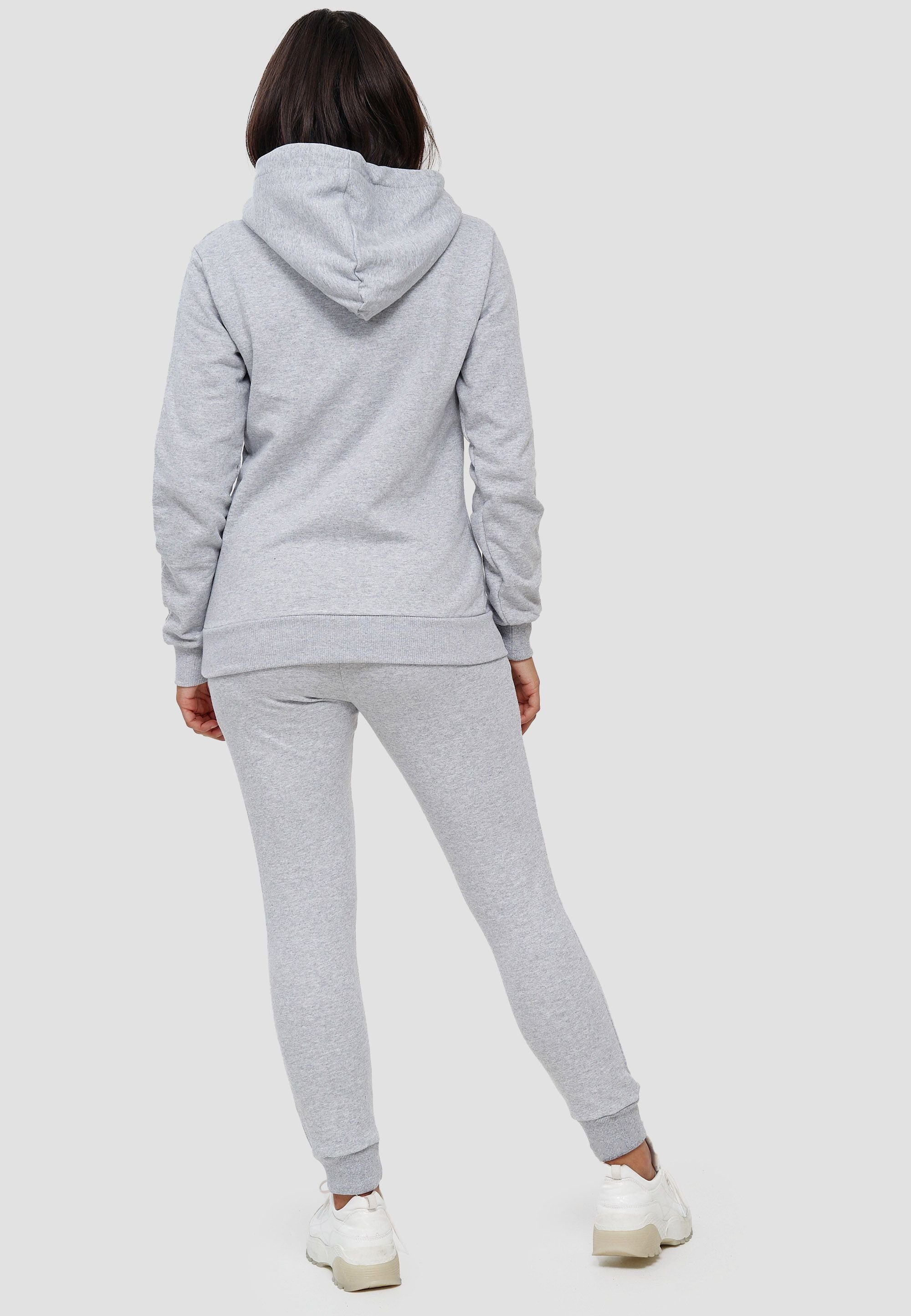 John Kayna Jogginganzug Damen Jogginganzug Mike Tyson Streetwear Fitness Sportanzug Jogging-An (Sportanzug Jogger Trainingsanzug, 2-tlg), Fitness Freizeit Casual