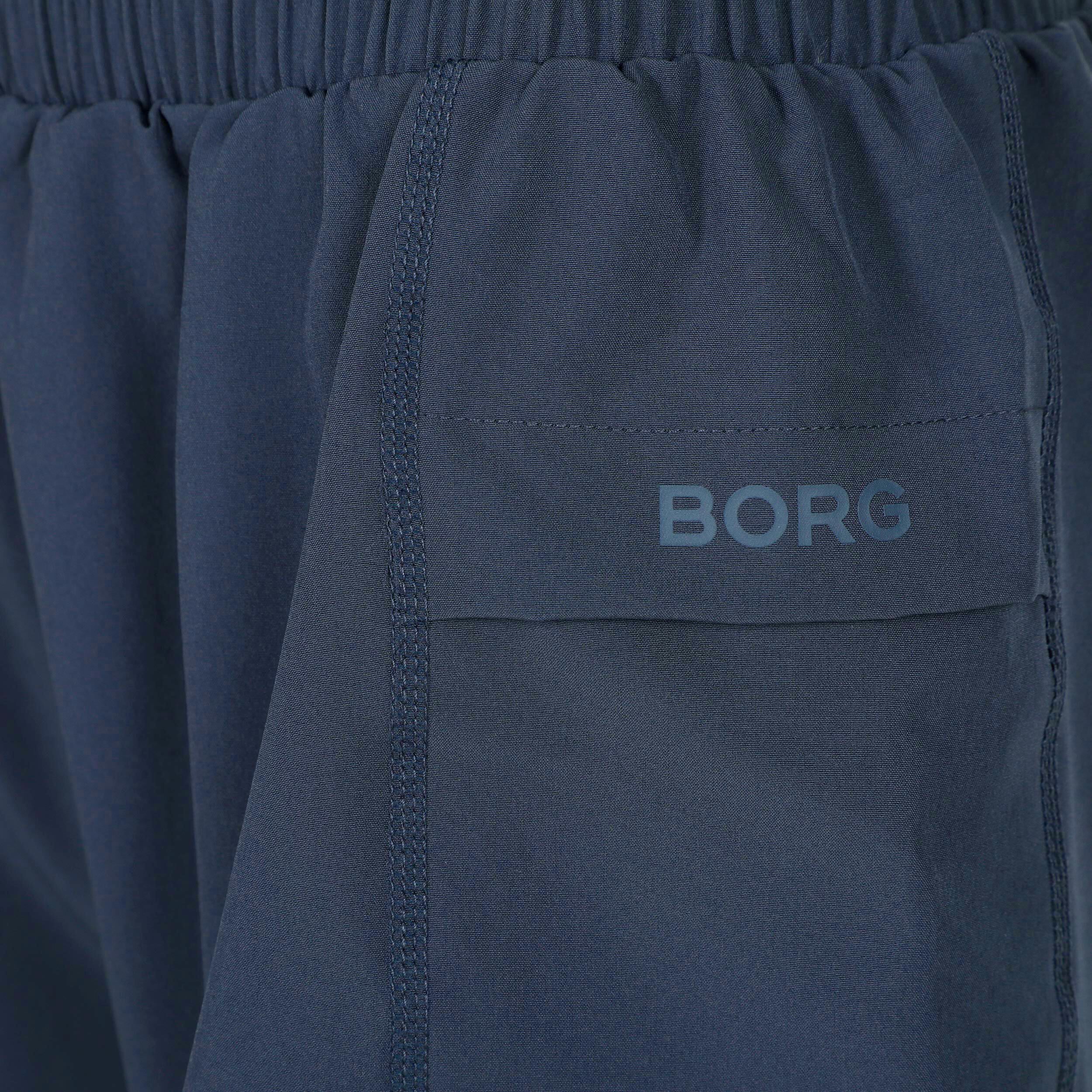 Borg Loose Shorts Damen - Blau