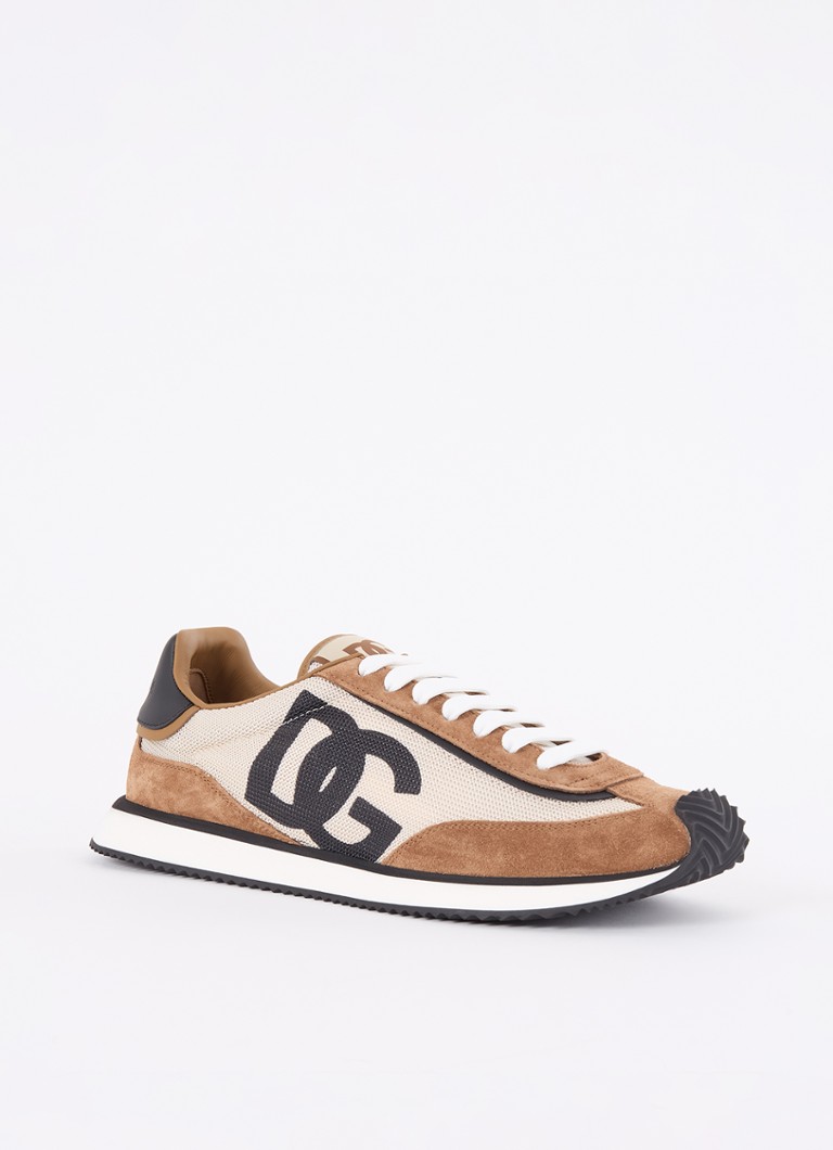 Sneakers Dolce & Gabbana Cushion con dettagli in pelle scamosciata e vitello