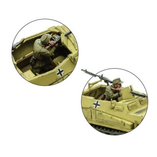 Sd.Kfz 250 (Alte) Half-Track (Options to make 250/1, 250/9 & 250/11 Variants)