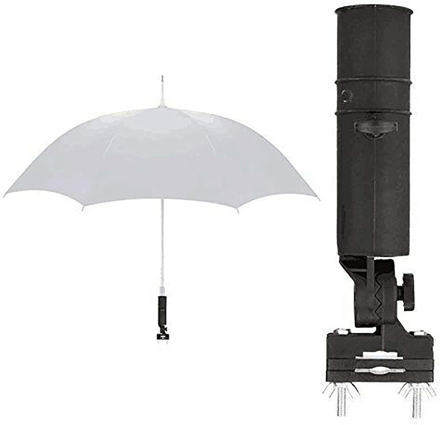JedBesetzt Schirmhalter Golf Trolley Umbrella Stand, Universal Golf Cart Umbrella Holder