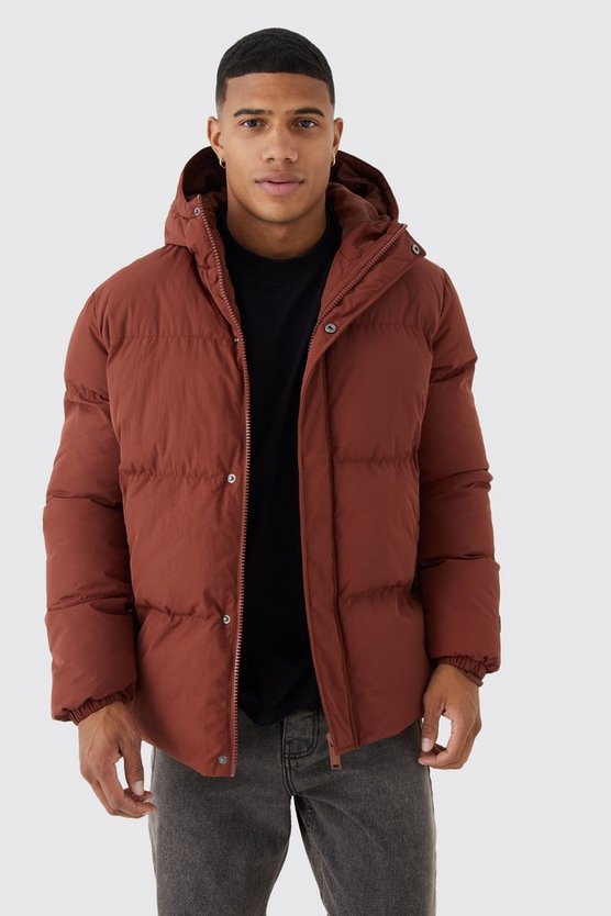Steppjacke mit Kapuze