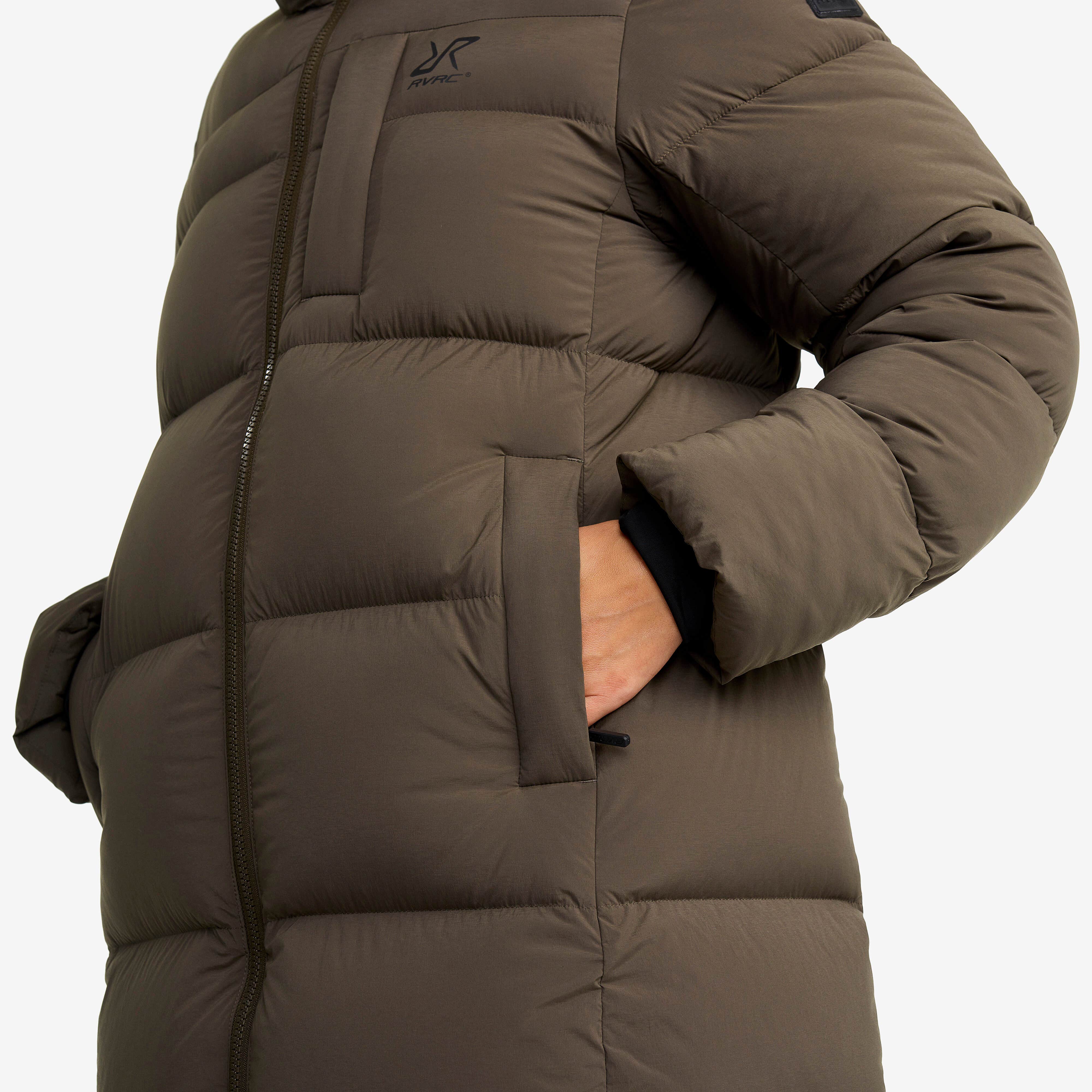 Flexpedition Down Parka Femme Mud