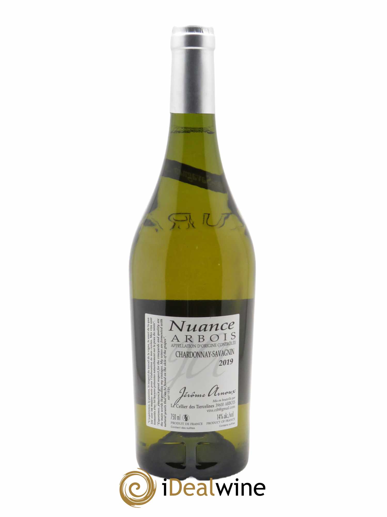 Arbois Nuance Jérôme Arnoux  2019 - Lot de 1 Bouteille