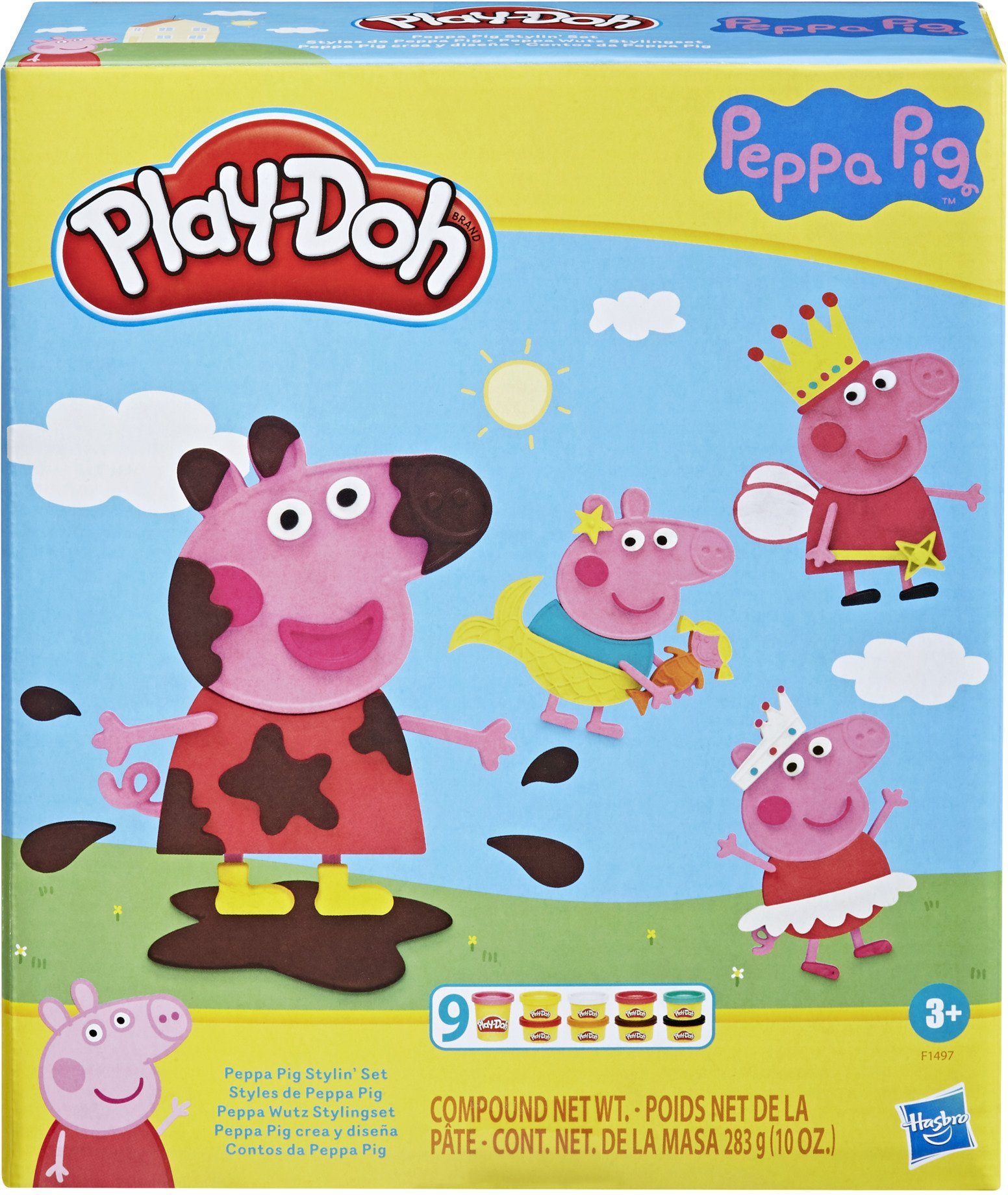 Hasbro Knete Play-Doh, Peppa Wutz Stylingset