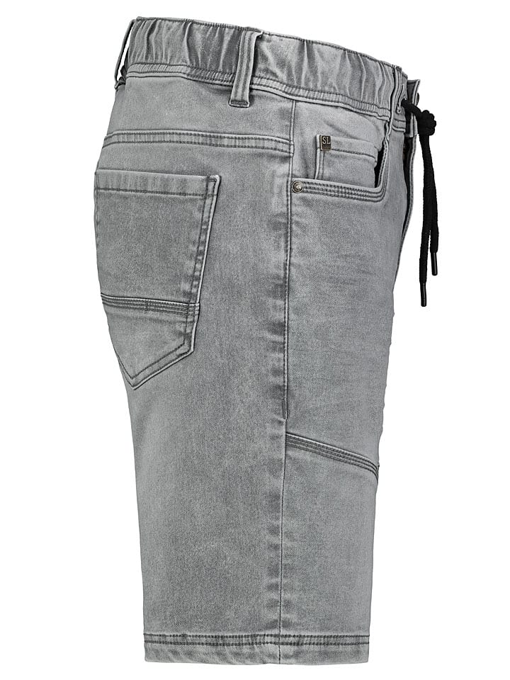 Sublevel Jeans-Bermudas in Hellgrau günstig kaufen