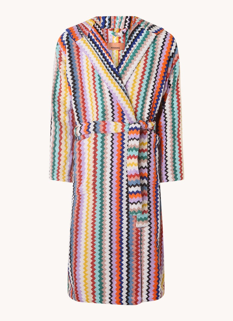 Halat de baie din bumbac Missoni Riverbero - unisex