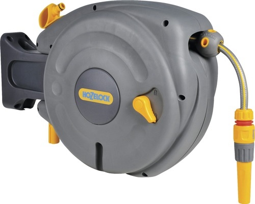 Hozelock 2485R0000 Auto Reel Automatische Schlauchtrommel mit 10 m Schlauch