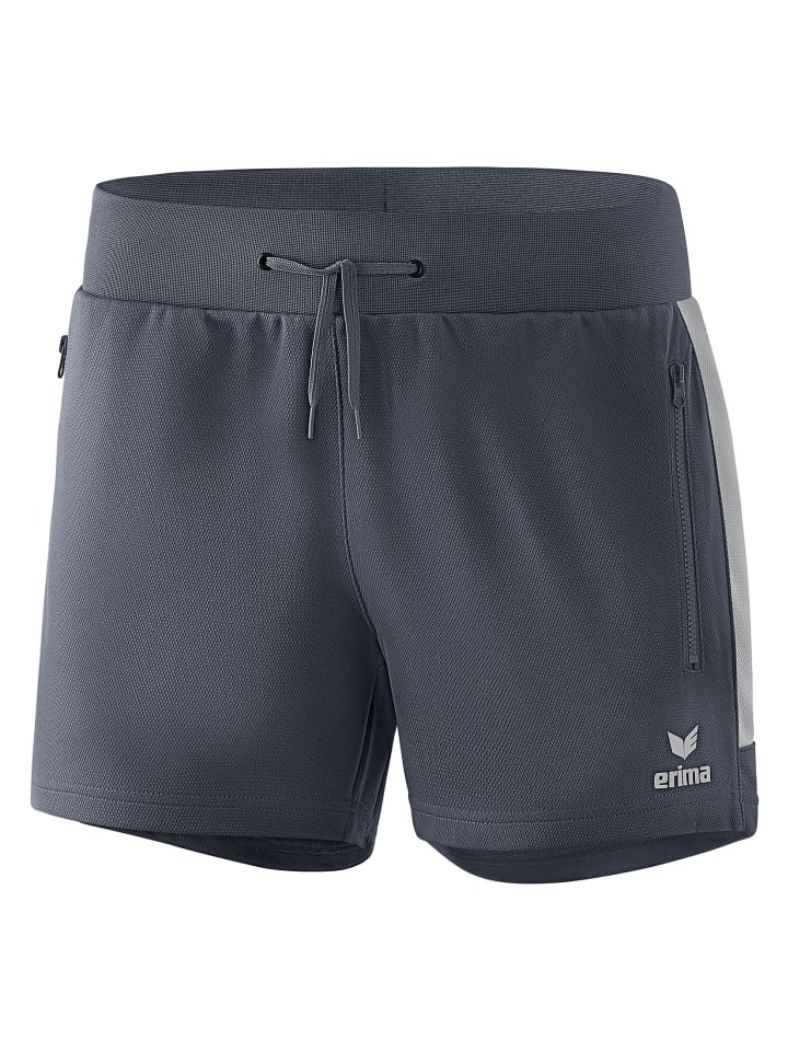 erima Squad Shorts in slate grey/silver grey günstig kaufen