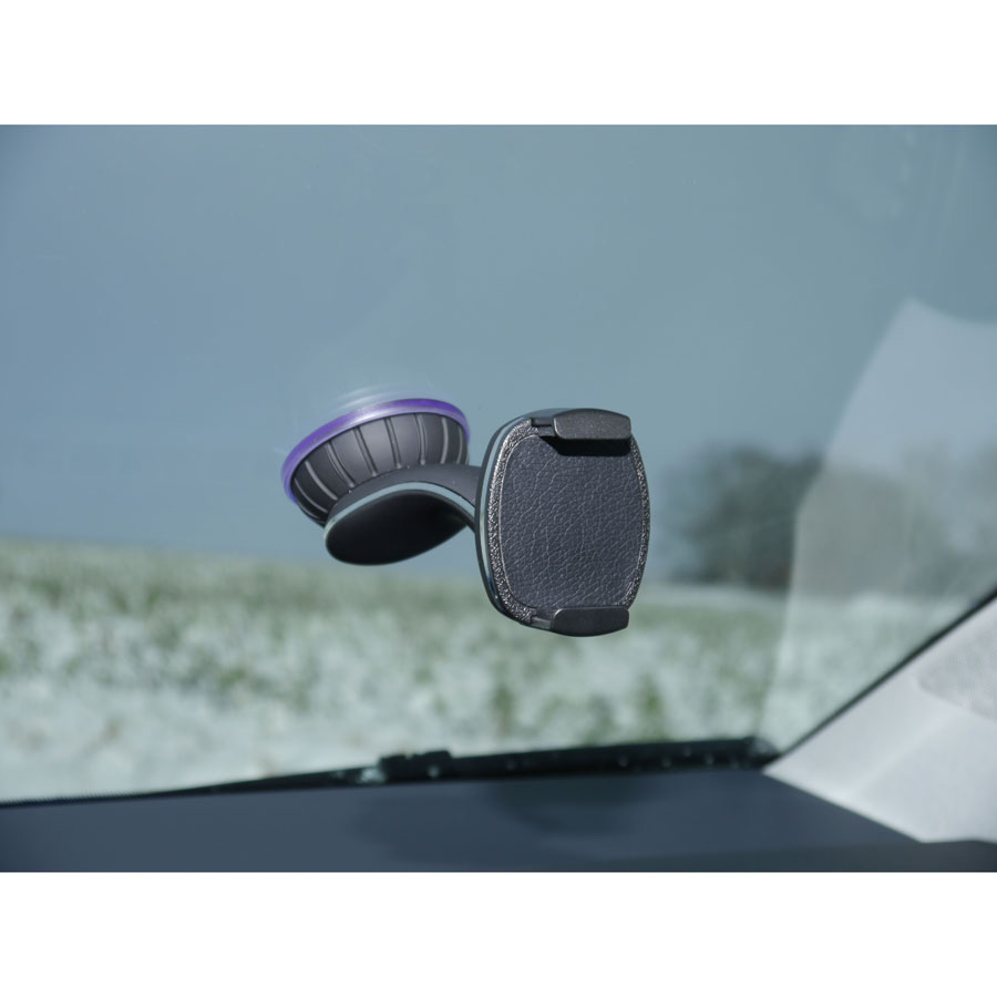 Vematro Premium Universal Smartphone Halter mit Saugnapf, in Schwarz, 1 Stück - ATU