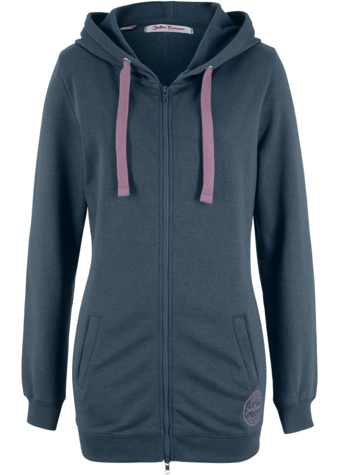 Long-Sweatjacke