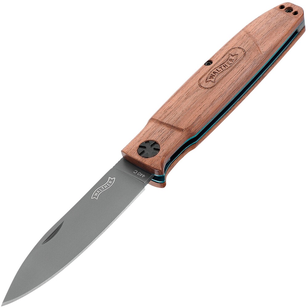 Walther Messer BWK 5 Blue Wood Knife