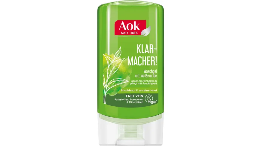 Aok Weisser Tee Regulierendes Waschgel 150 ml
