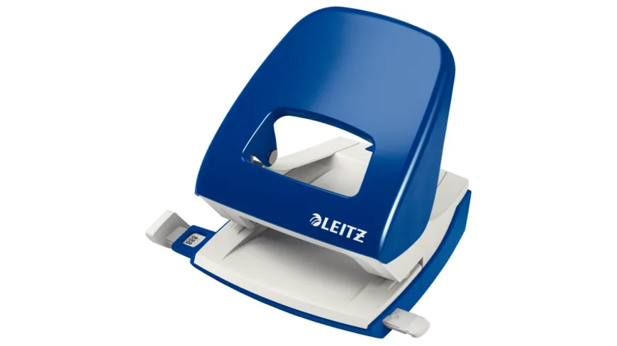 LEITZ NeXXt Bürolocher 5008, 30 Blatt, blau blau