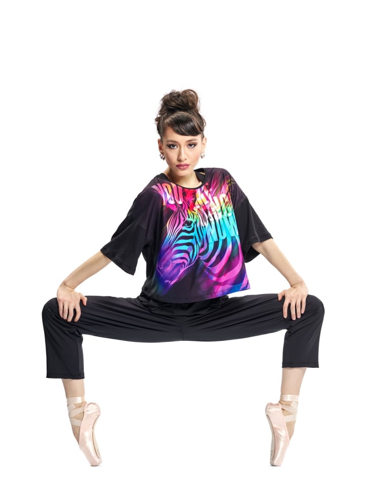Winshape Functional Light and Soft Dance-Top DT109LS in rainbow zebra/black günstig kaufen