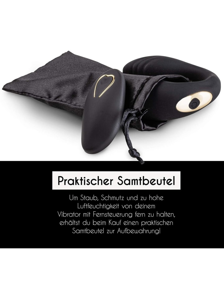 SAMORE Paar-Vibrator mit Fernbedienung in schwarz günstig kaufen onesize