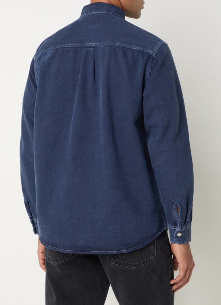 Carhartt WIP George -farkkupaita, normaali istuvuus, rintataskulla