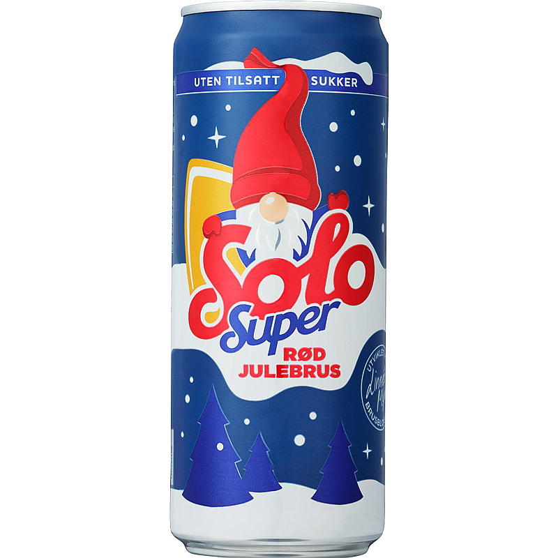 Solo Solo Super 0,33 l sleek julebrus