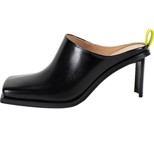 ekonika Clogs mit trendiger Karree-Spitze