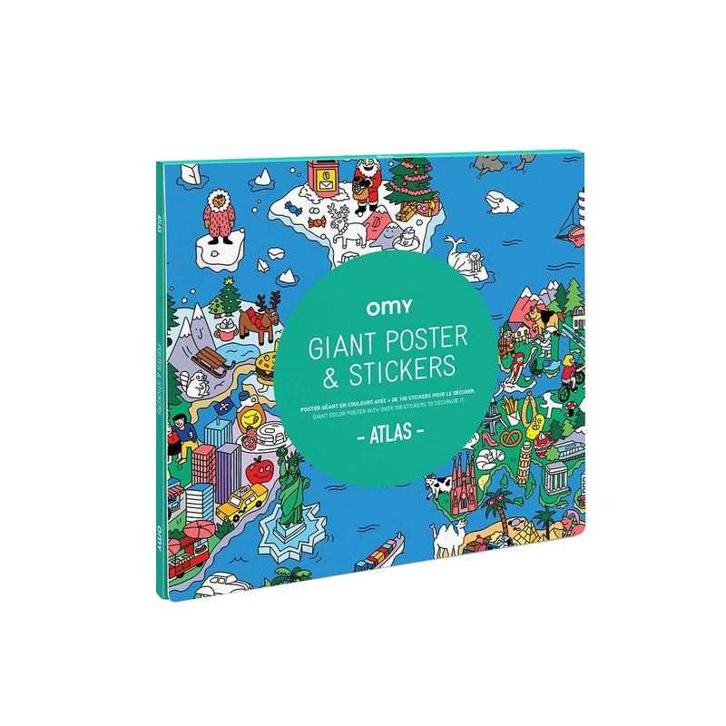 Poster & stickers Atlas - OMY