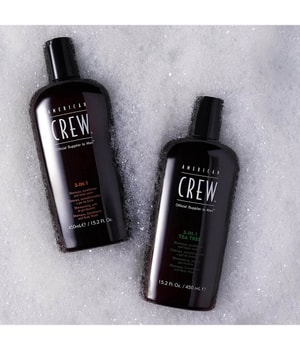 American Crew Hair & Body Care 3In1 Tea Tree Haarshampoo-450 ml