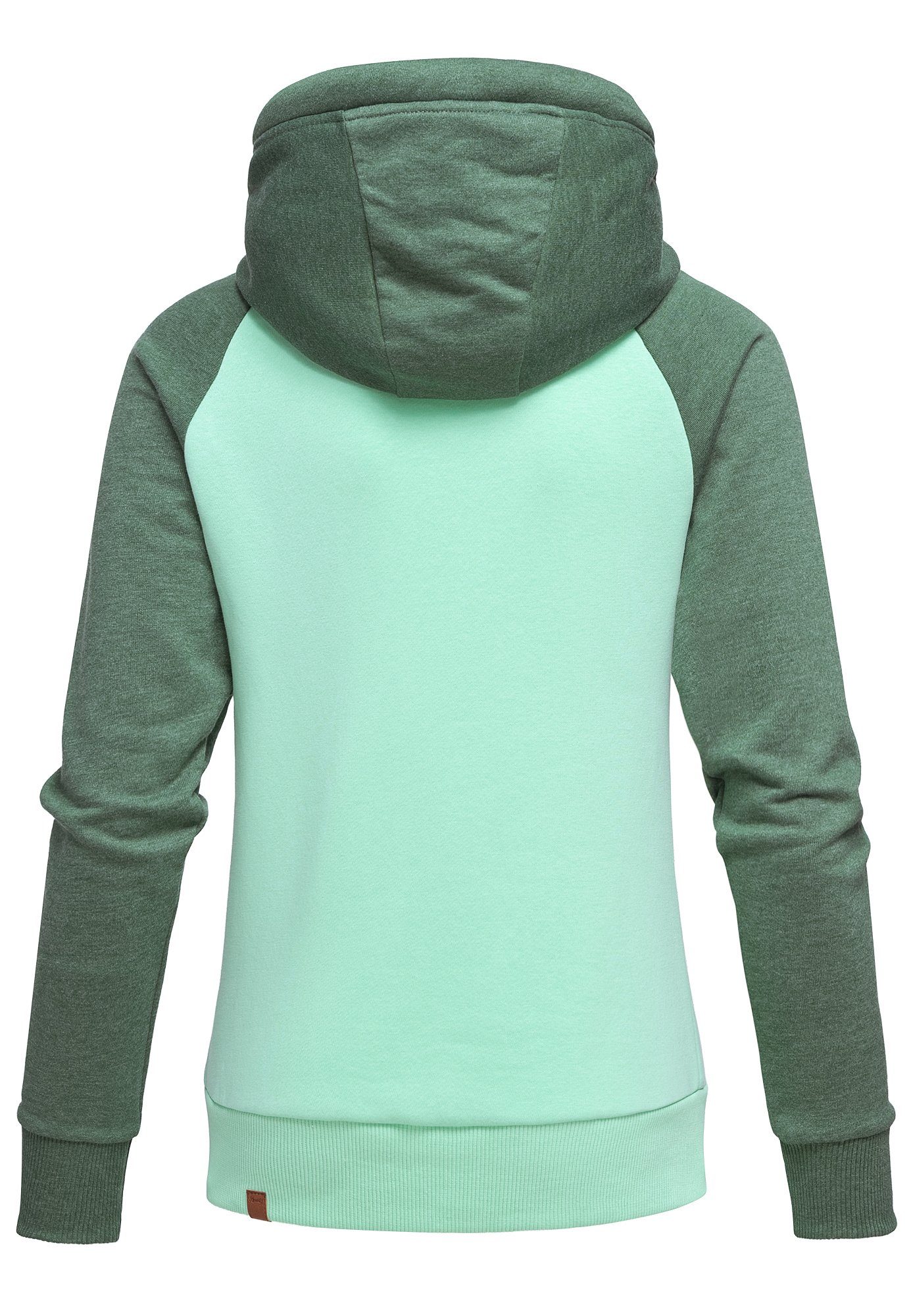 REPUBLIX Sweatshirt RILEY Damen Kapuzenpullover Sweatjacke Pullover Hoodie