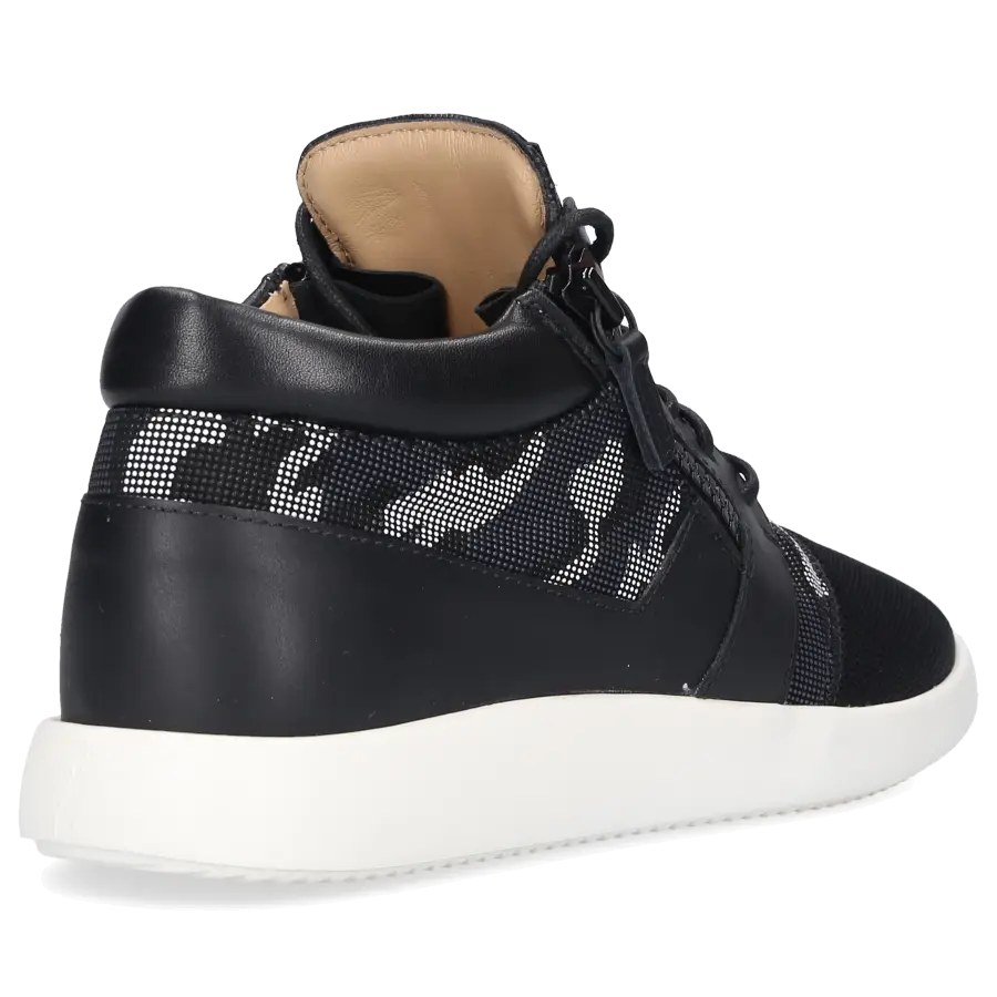 Giuseppe Zanotti - Sneaker high MEGATRON Kalbsleder - schwarz