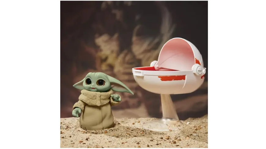 Hasbro - Star Wars Wild Ridin' Grogu, The Child Animatronic, Kombinationen aus Klang und Bewegung