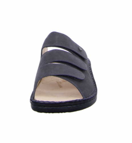 FINN COMFORT Pantoletten grau Korfu