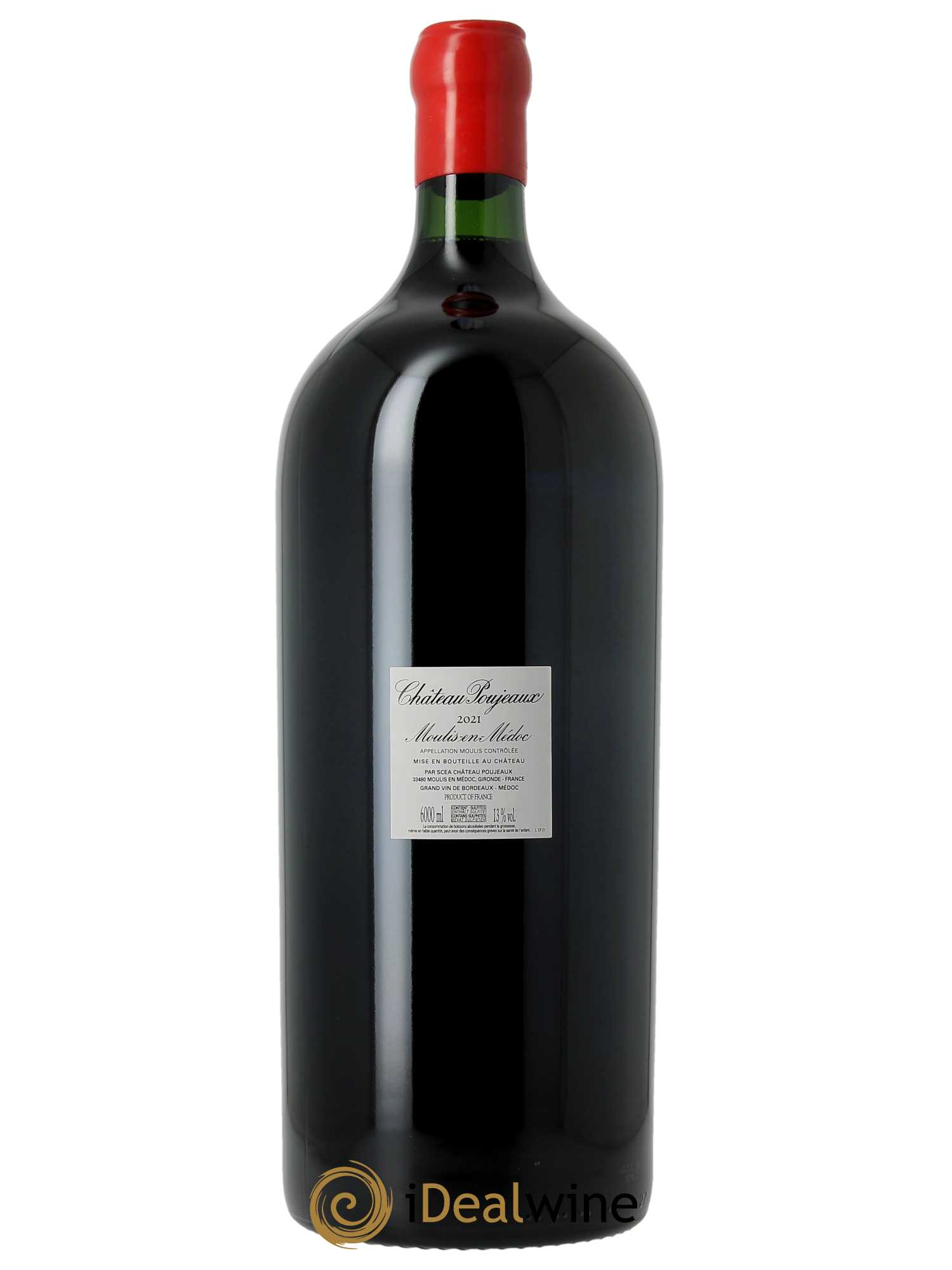Château Poujeaux  2021 - Lot de 1 Impériale