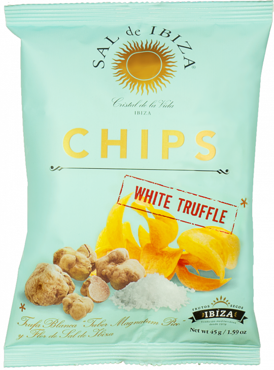 Sal de Ibiza Chips White Truffle 45g