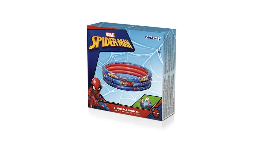 Bestway - Marvel - Spider-Man Planschbecken Ø 122 x 30 cm, rund