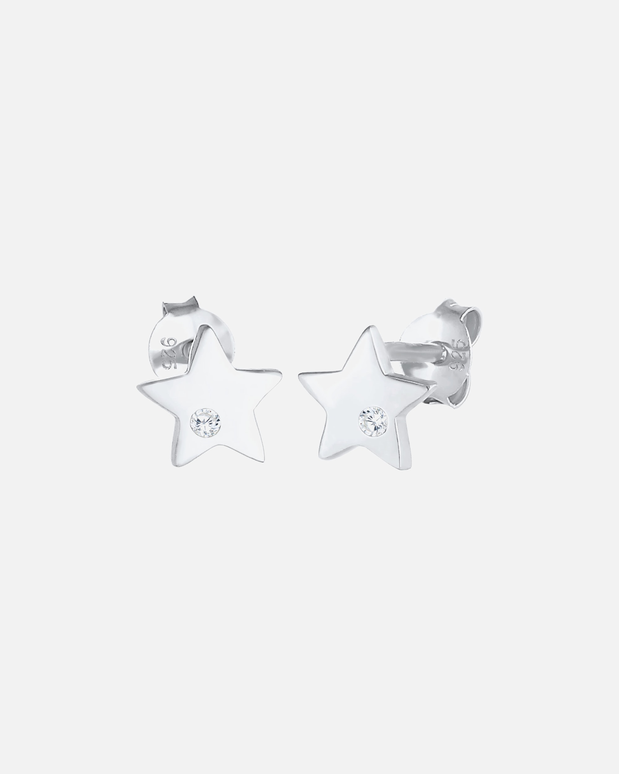 Set di stelle per bambini Elli Astro con pietre di zircone in argento sterling 925