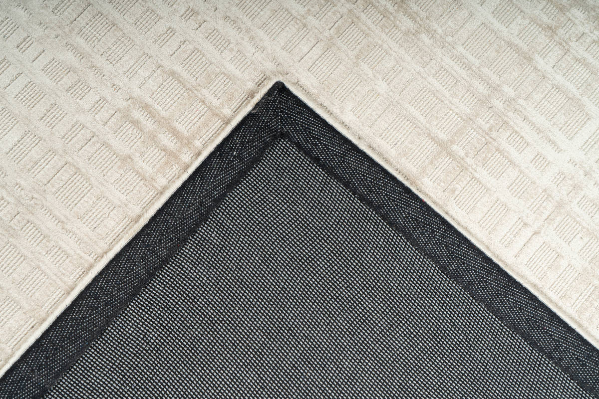 Padiro Teppich Beige / Silber 120cm x 170cm