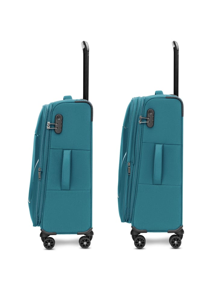 Stratic taska 4-Rollen Trolley M 65 cm mit Dehnfalte in ocean blue günstig kaufen onesize