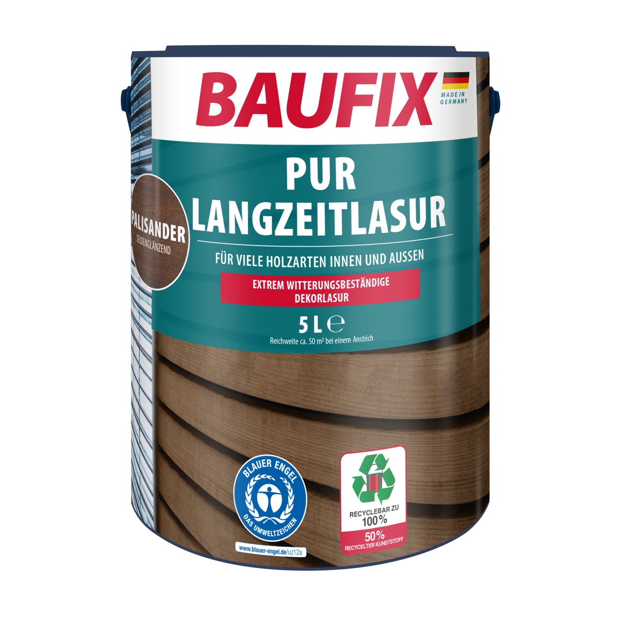 Baufix PUR-Langzeitlasur palisander
