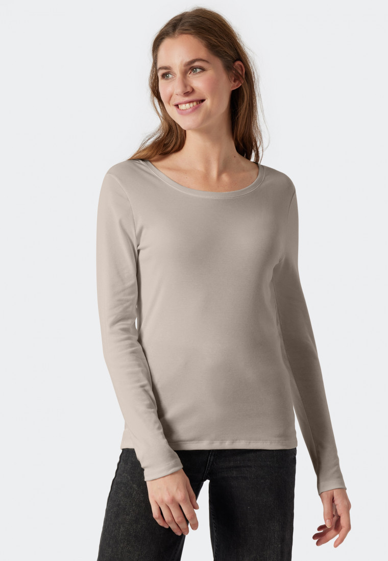 Shirt langarm beige - Revival Martina