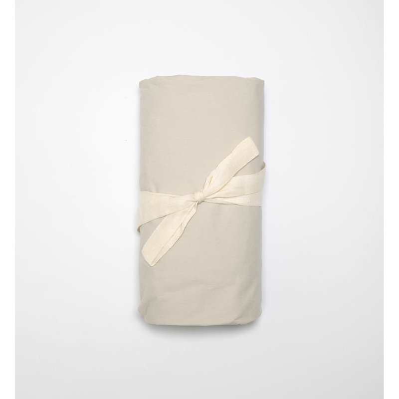 Drap-housse en Percale de Coton Bio lavé 1 personne